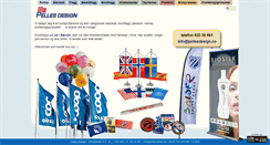 Desktop Screenshot of pellesdesign.no